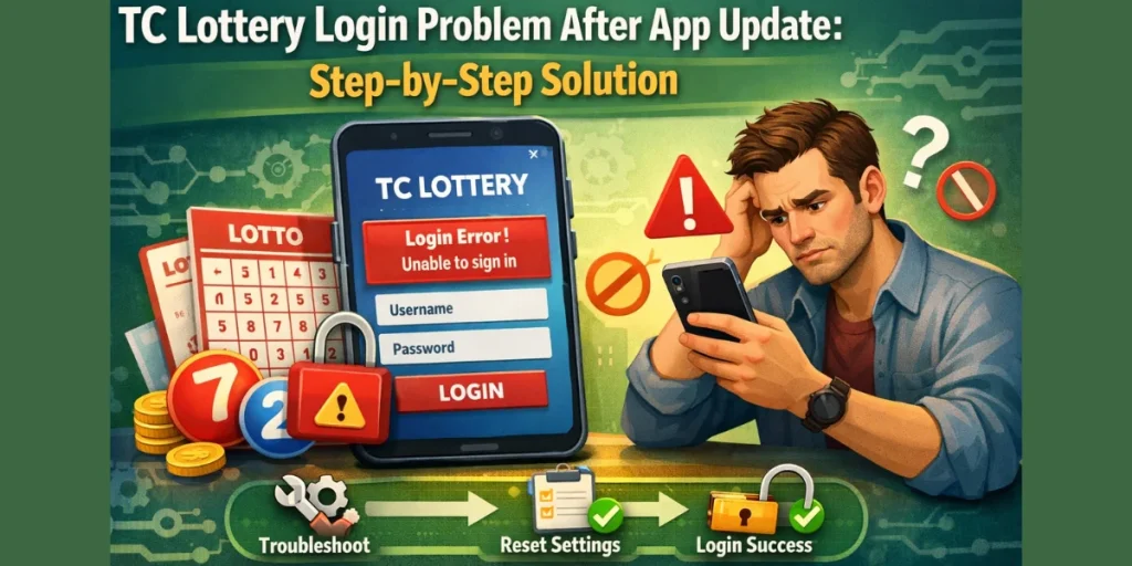TC Lottery Login Problem