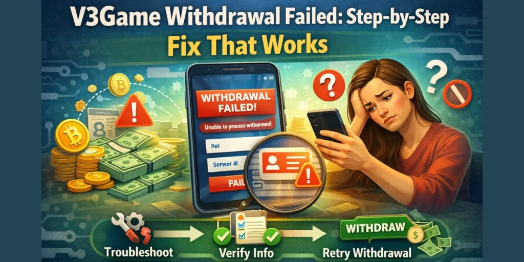 V3 Game Withdrawal Failed